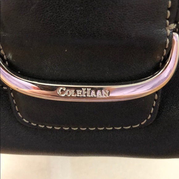 EUC Black Cole Haan small, leather hobo bag - Picture 3 of 8